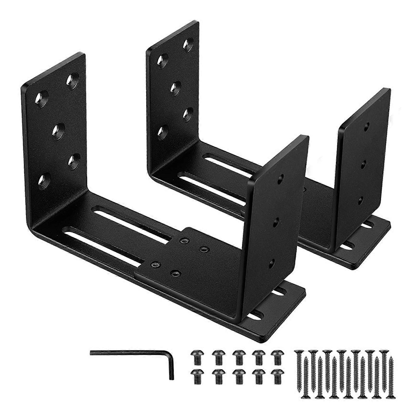 Adjustable Door Baffle Reinforcement Frame Adjustable Versatile Fit for Basement Door Reinforcement