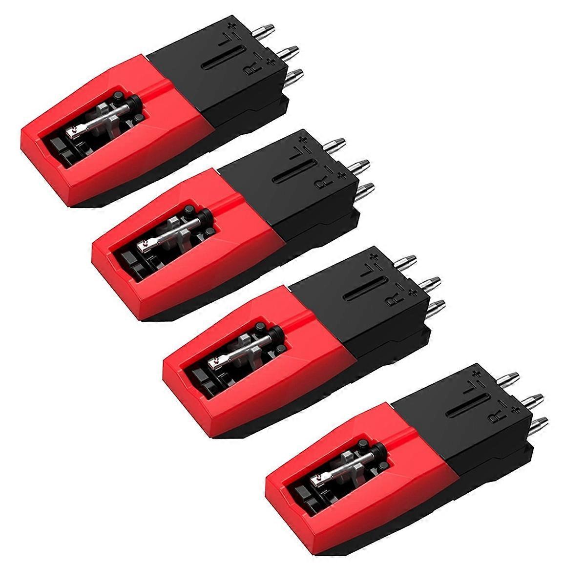 4pcs Universal Turntable Needle Replacement Diamond Stylus for Vinyl Record Players