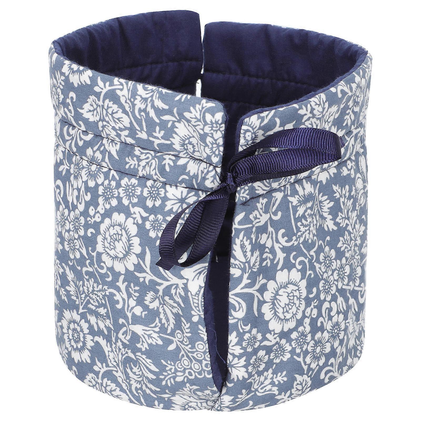 Insulation Anti-Scald Teapot Cover Style Square Design Wooden Liner For Teapot Outdoor Table 1Pack