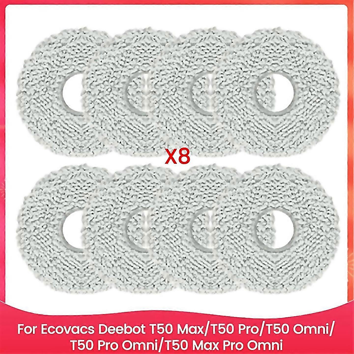 For Ecovacs Deebot T50 Maxt50 Prot50 Omnit50 Pro Omnit50 Max Pro Omni Spare Parts Reusable Washa