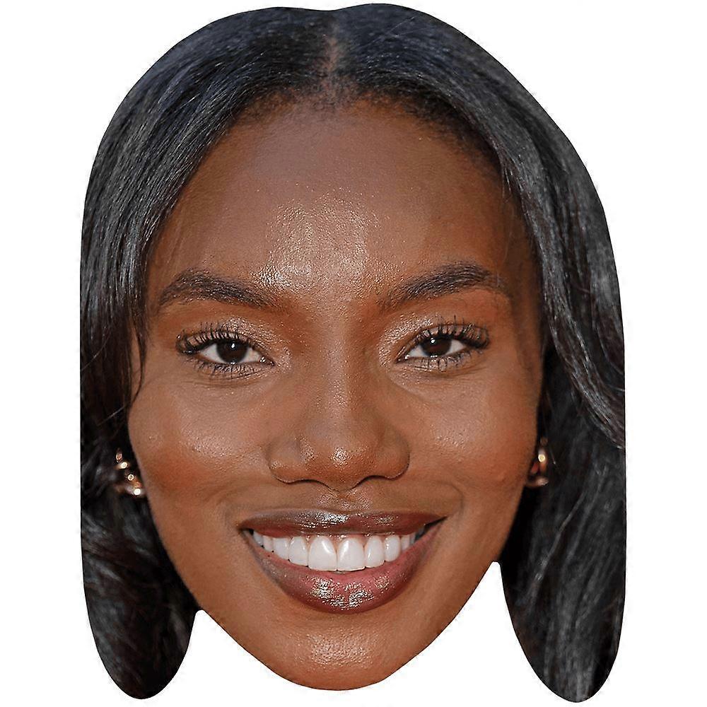 Chyna Mills (Smile) Celebrity Mask, Flat Card Face