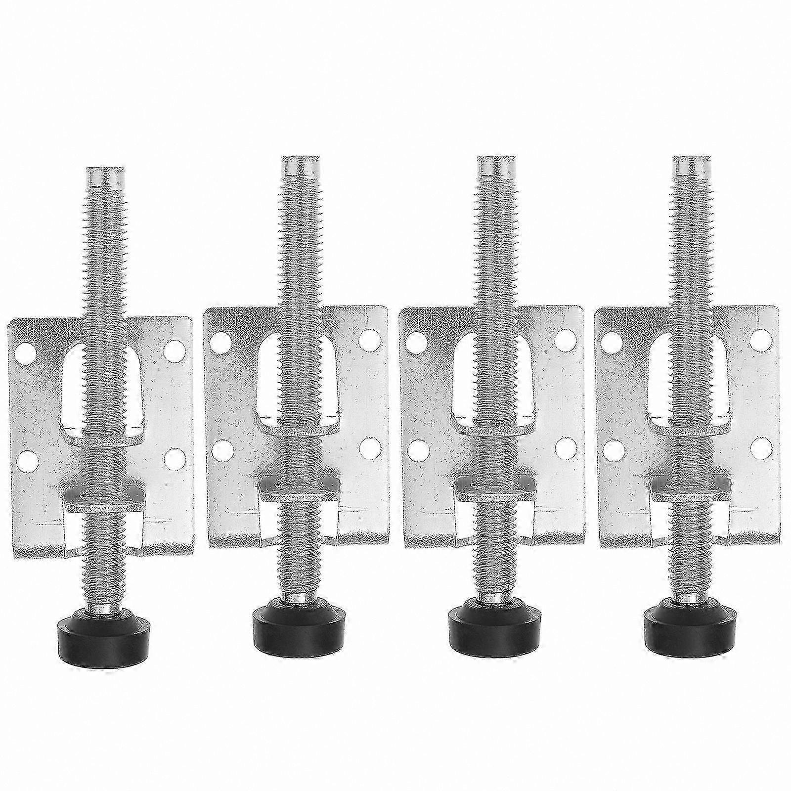 4-Pack Adjustable Furniture Leveling Feet for Heavy-Duty Stability and Height Adjustment Solutions