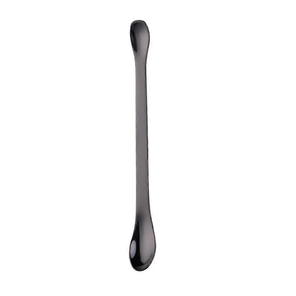 Stirring Spoons Black for Coffee and Kitchen Use with Shine