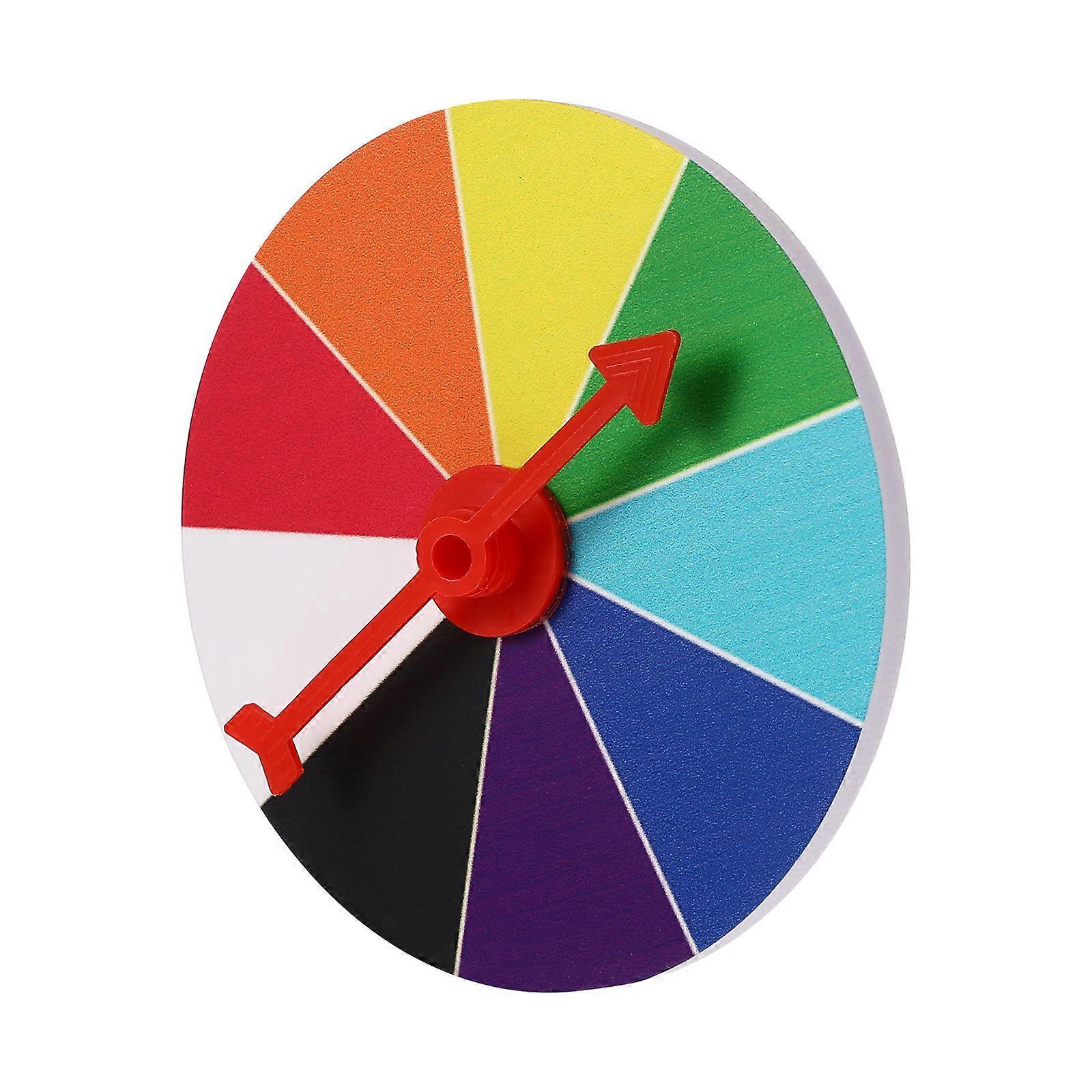Wall Mounted Game Prize Wheel Slot Game 3.9×3.9×0.4in Carnival Party Decorations 1Pack
