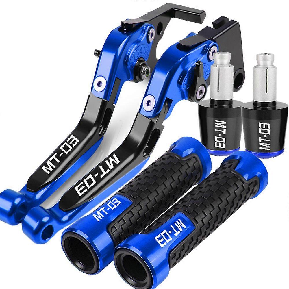 MT03 2024 2023 Motorcycle Brake Clutch Lever Handlebar Grips ends For Yamaha MT-03 MT 03 2015 2016 2017 2018 2019 2020 2021 2022
