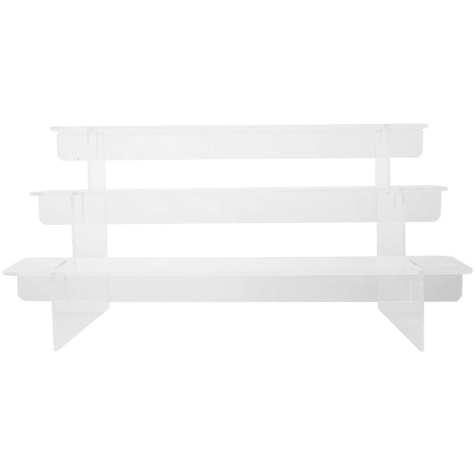 Transparent Acrylic Display Shelf Organizer Rack for Storage