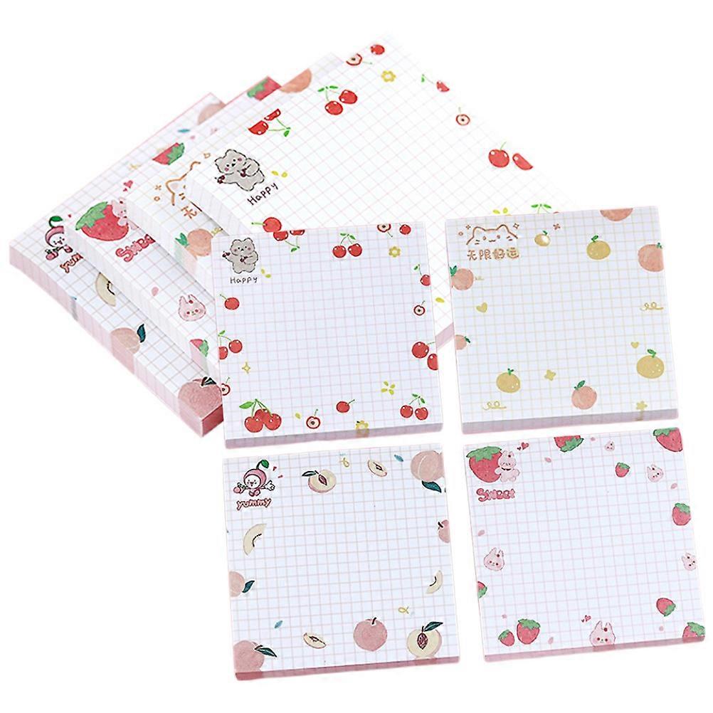 8 Books Flower Pattern Notepads 2Pcs Square Memo Pads Suitable For Students Assorted Color Reminder Pads Perfect For Daily Use