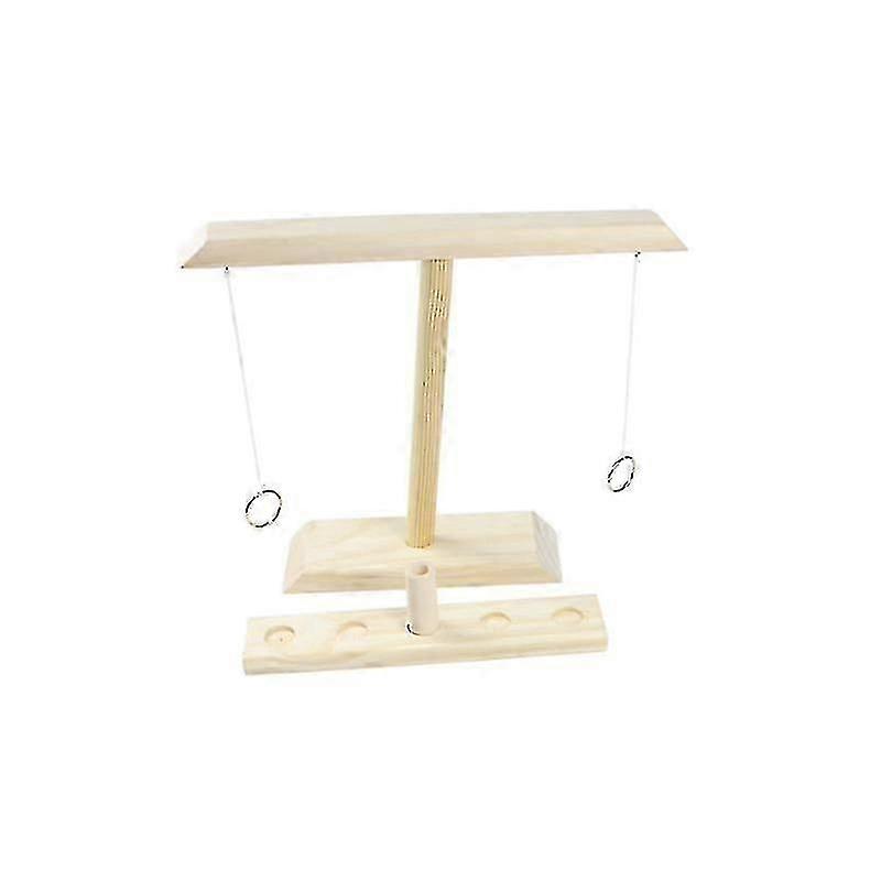 Ring Toss Games Party Game Toy Wooden Ring Toss Hook Game Toss Hook And Ring Toss Battle Game well 2025