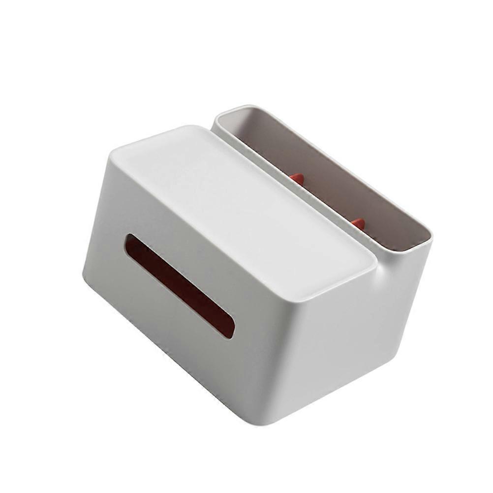Household Desktop Storage Box Multifunctional Tissue Box for Desk Use