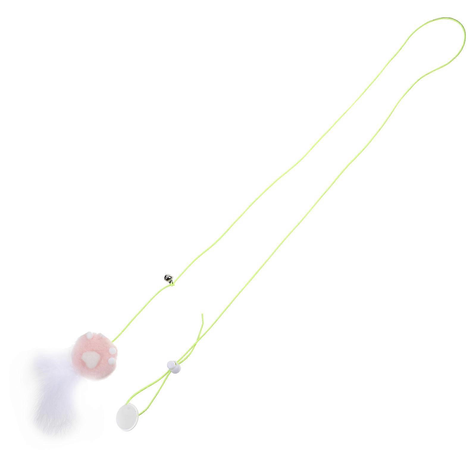 Interactive Hanging Cat Toy Plush Wand Toy 3Pcs Cat Plaything