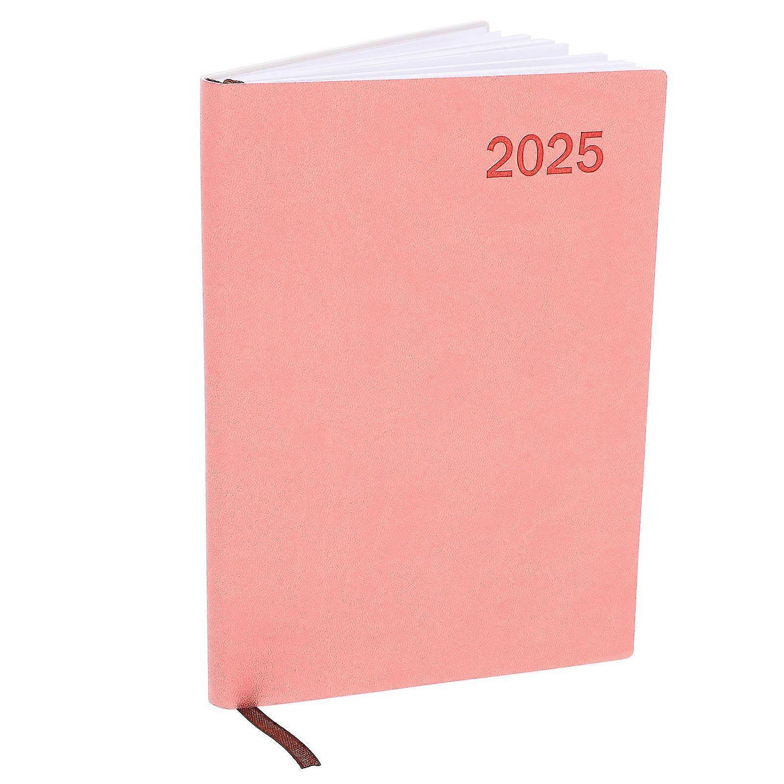 Rectangular Notepad 2Pcs Daily Planning Notebook A5 Size Pink Color Perfect For Students Office Workers