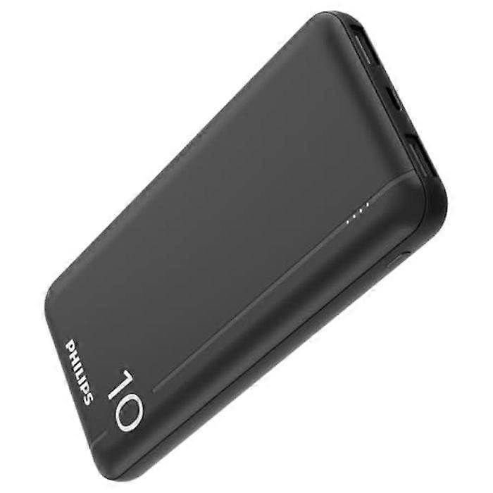 Powerbank - PHILIPS - 10,000 mAh - Dual USB A and USB-C - Fast Charging - Portable and Compact