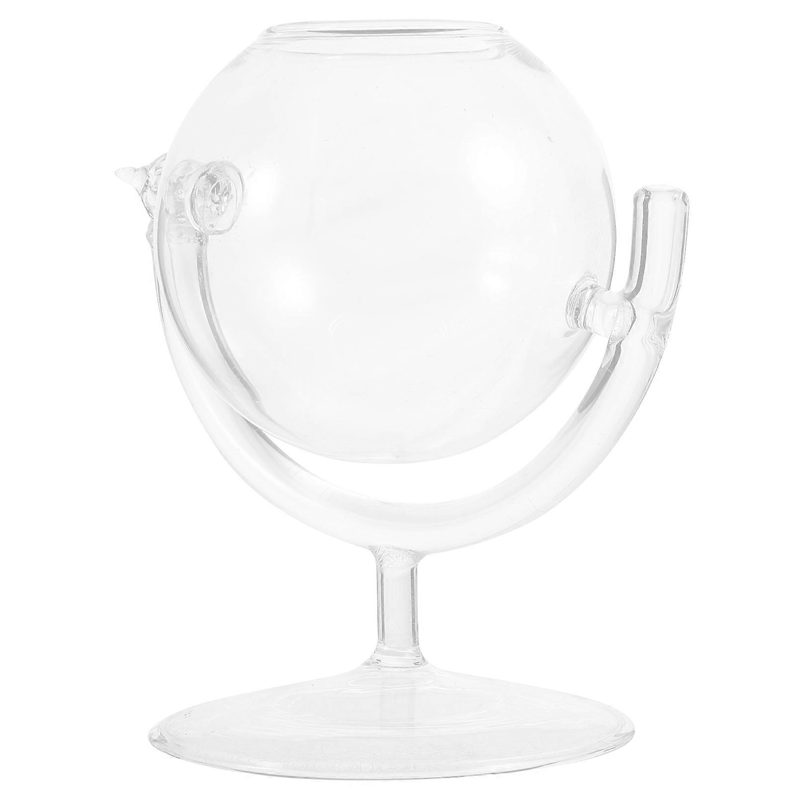Cocktail Container Clear Glass Goblet Elegant Gift For Friends 1Pack