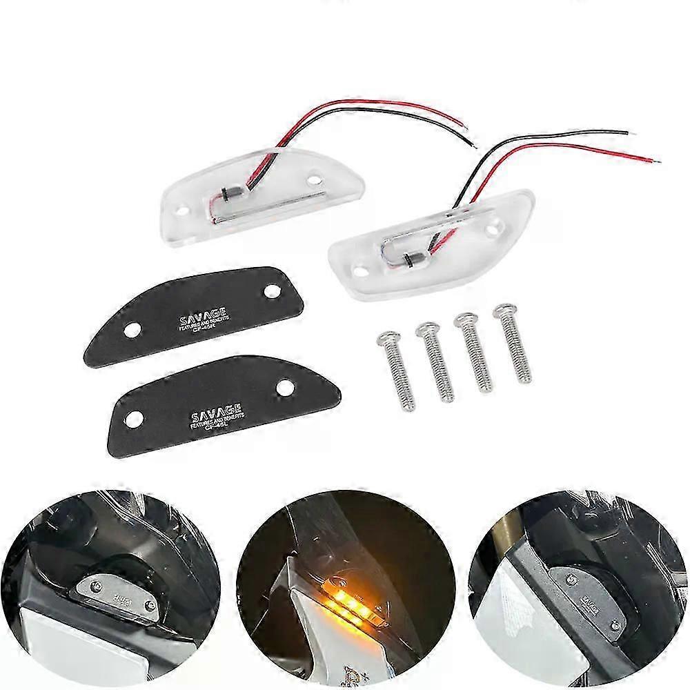 Suitable Invisible Turn Signal Light Mirror Base Plate For CFMOTO 450SR 450SS 450SRS 450SR S 450 SS SR SR-S 2022-2025 Indicator Blinkers