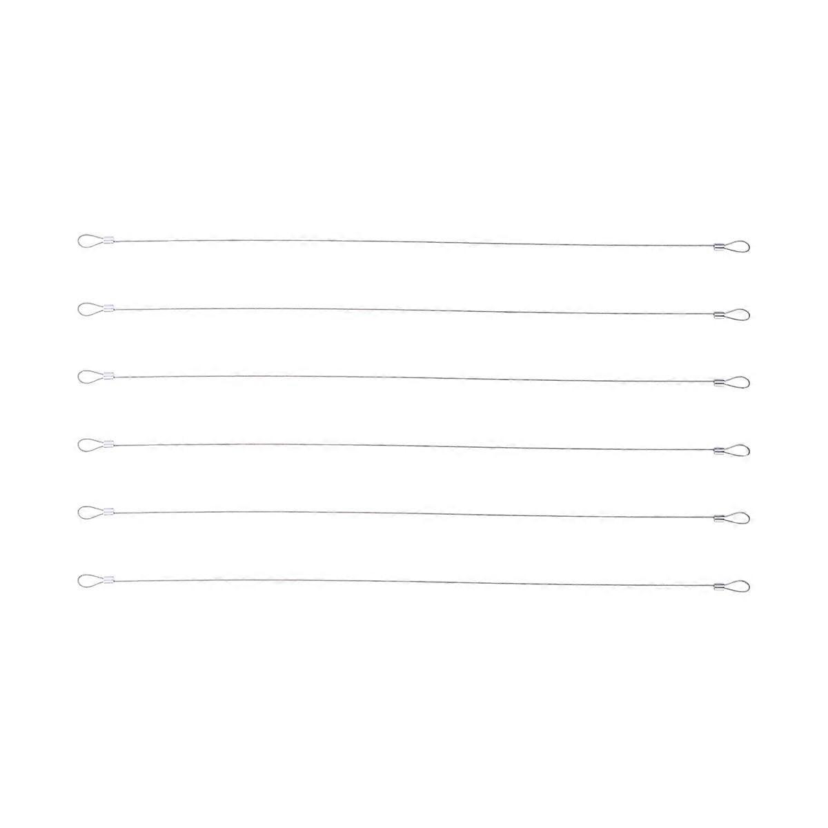 Action Camera Accessories Steel Safety Tethers for Hanging 12Pcs Set