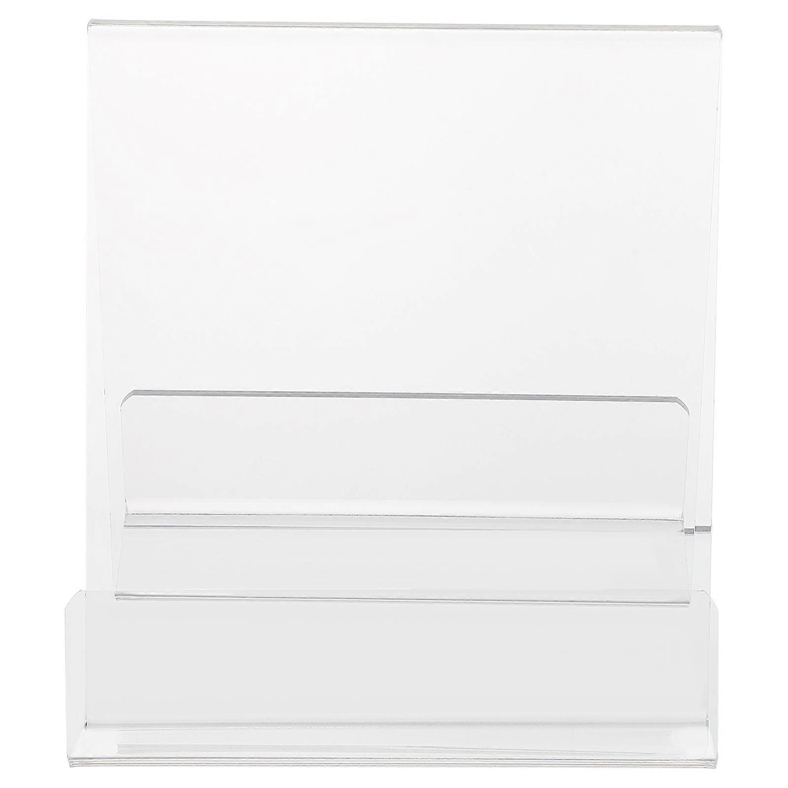 Rectangular Desktop Bookend For Books Magazines Organization Simple Style 6.3x5.9in 2Pcs