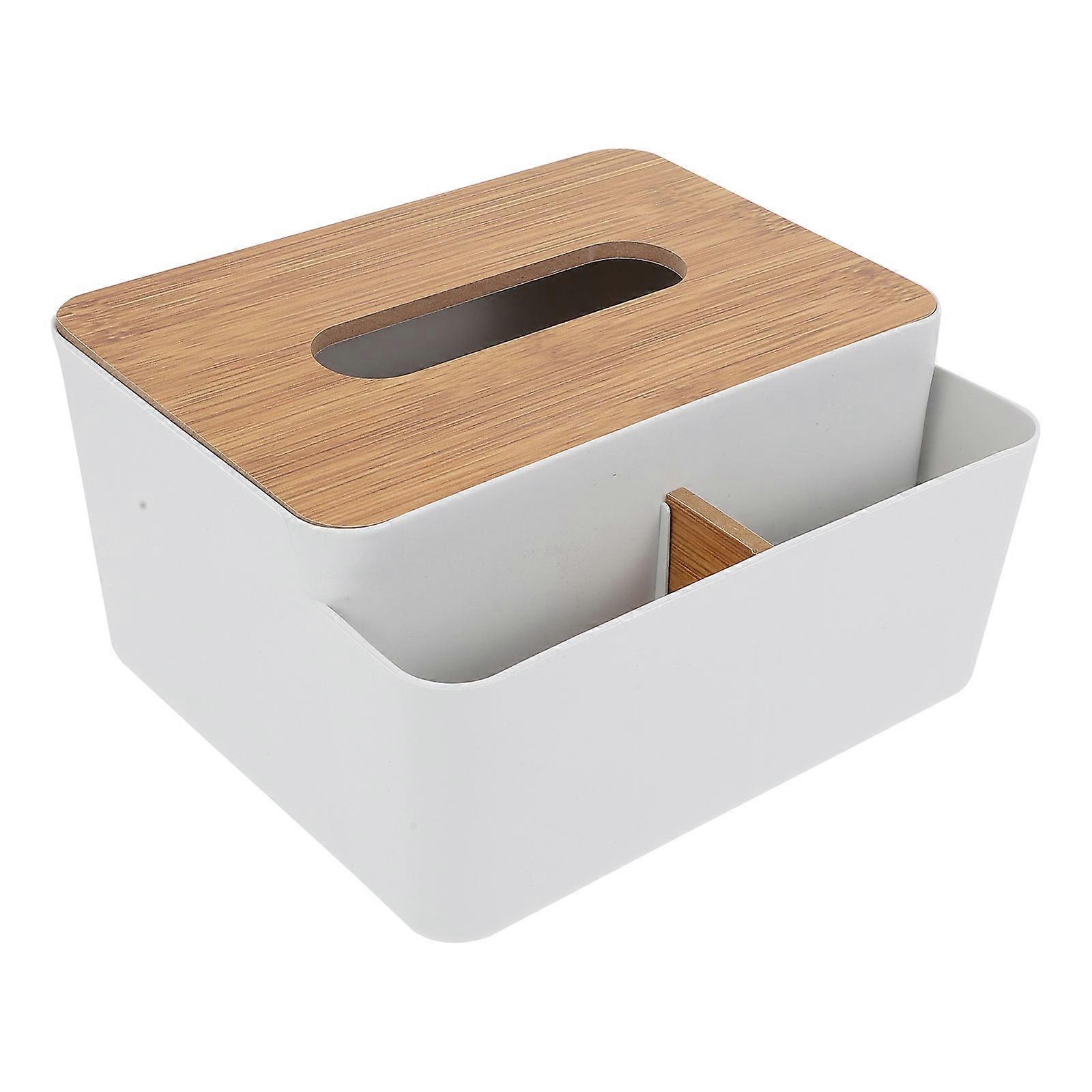 Japanese Style Plastic Paper Tissue Box for Storage Container