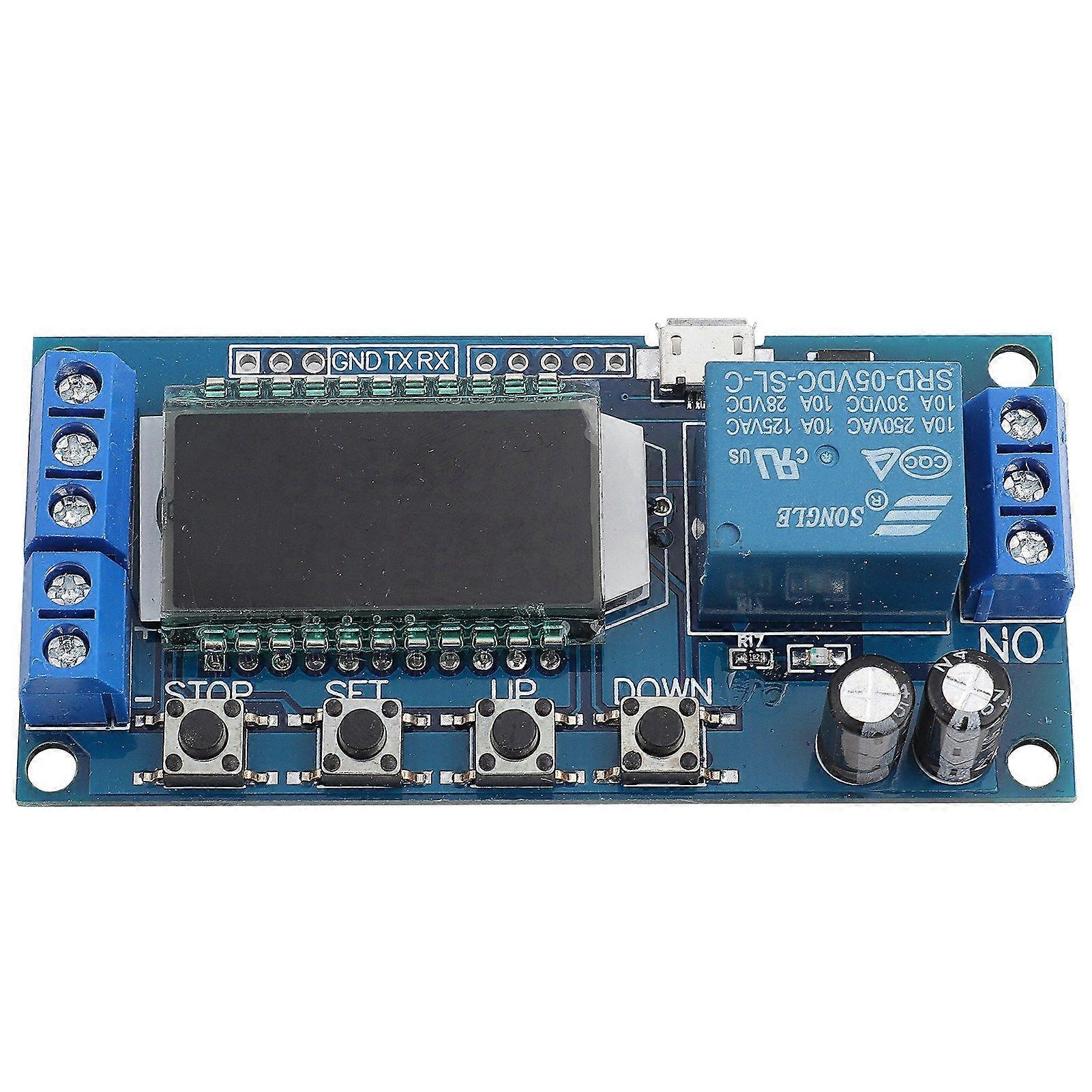 Cycle Trigger Delay Timer Switch Circuit Electronic Relay Module Delayed Power Off XY LJ02