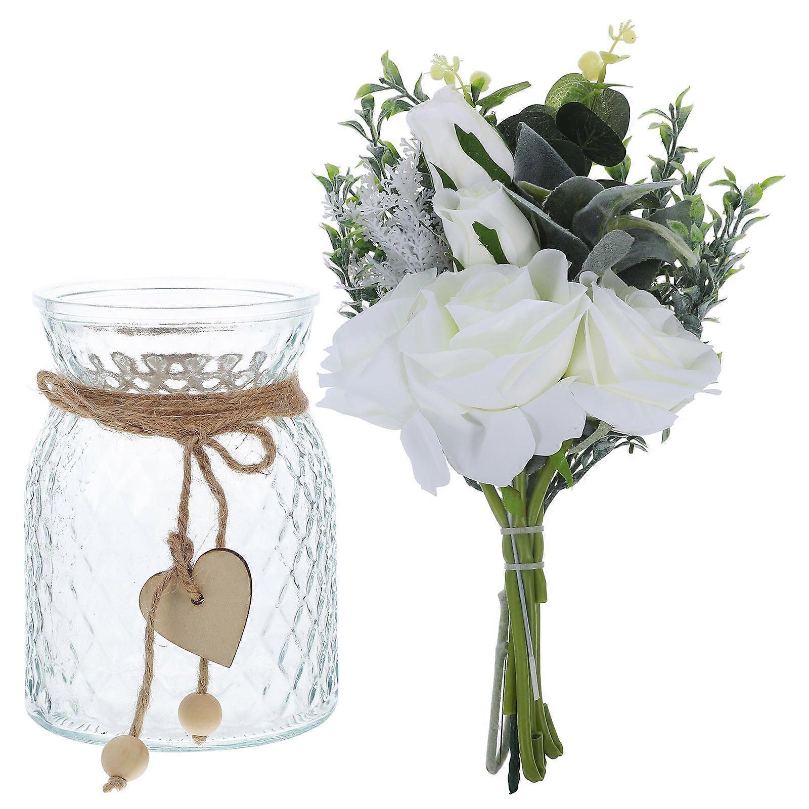 Simulation Flowers Artificial Flower Arrangement for Wedding 1Set