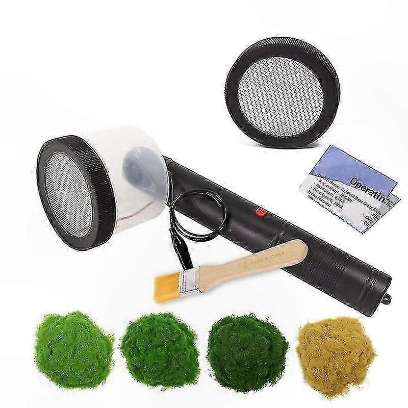 Static Grass Applicator with Antislip Handle for DIY Scenic Projects and Flocking Kits