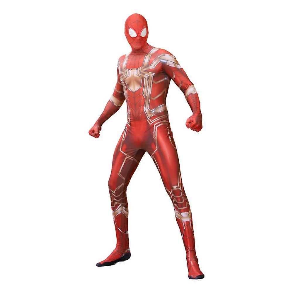 Spiderman Costume Black Red Raimi Tobey Maguire Spider Man Cosplay Superhero Zentai Suit Halloween Costumes Adults Kid Elastic