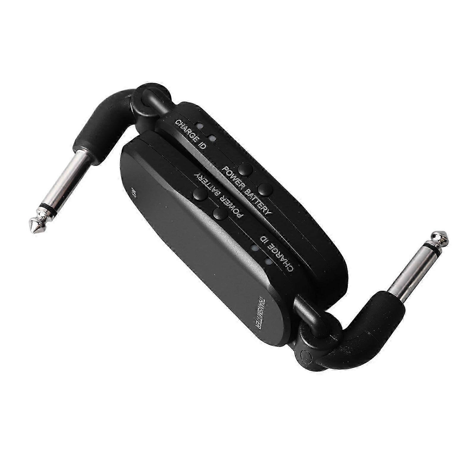 Wireless Guitar System Multifunctional Rechargeable Bass Transmitter Receiver for Violin Electric Instruments