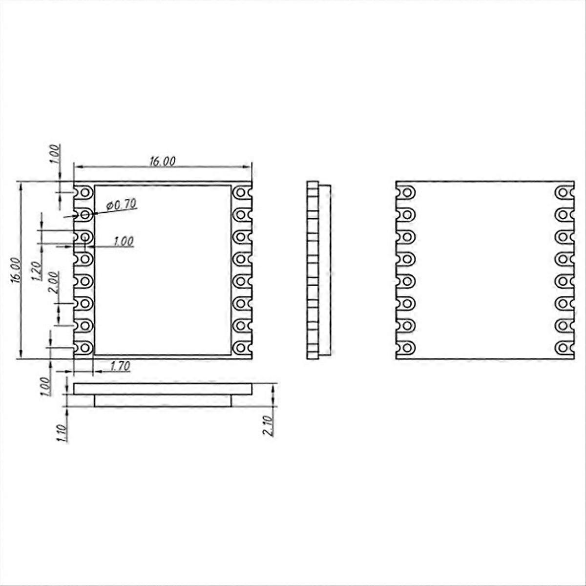 CC68-C1 LLCC68 LoRa Module160mW 5KM Full Instead of LORA1262/LORA1268