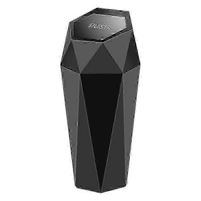 Portable Car Trash Can with Lid, Auto Garbage Bin for Car, Home, and Office Use