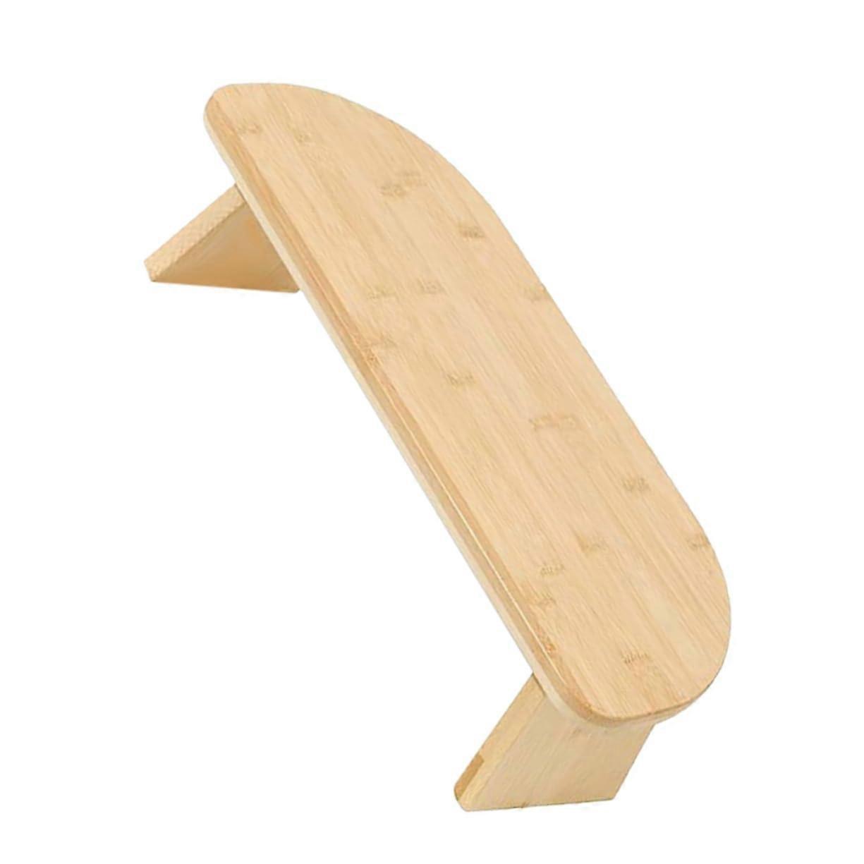 Bamboo Yoga Stool Meditation Bench Kneeling Yoga Stool Zen Stool NonSlip Portable