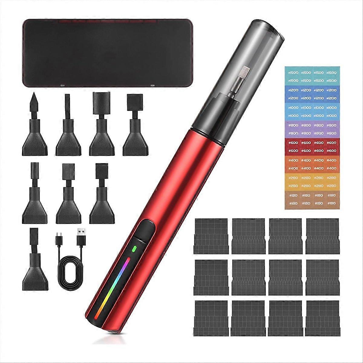 Reciprocating Detail Sanding Tool, USB Rechargeable Electric Pen