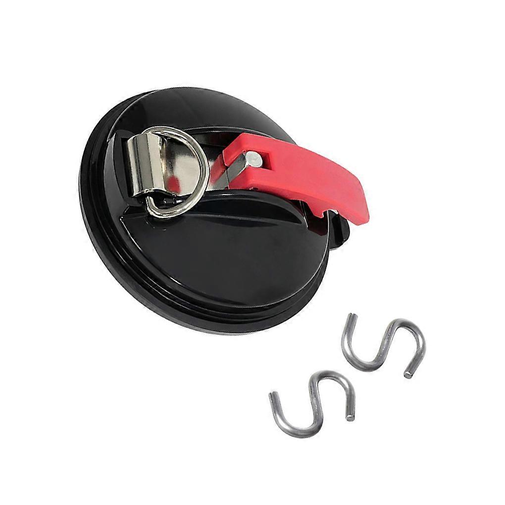 Suction Cup Anchor Securing Hooks Tie Down for Camping Tarp Car Side Awning