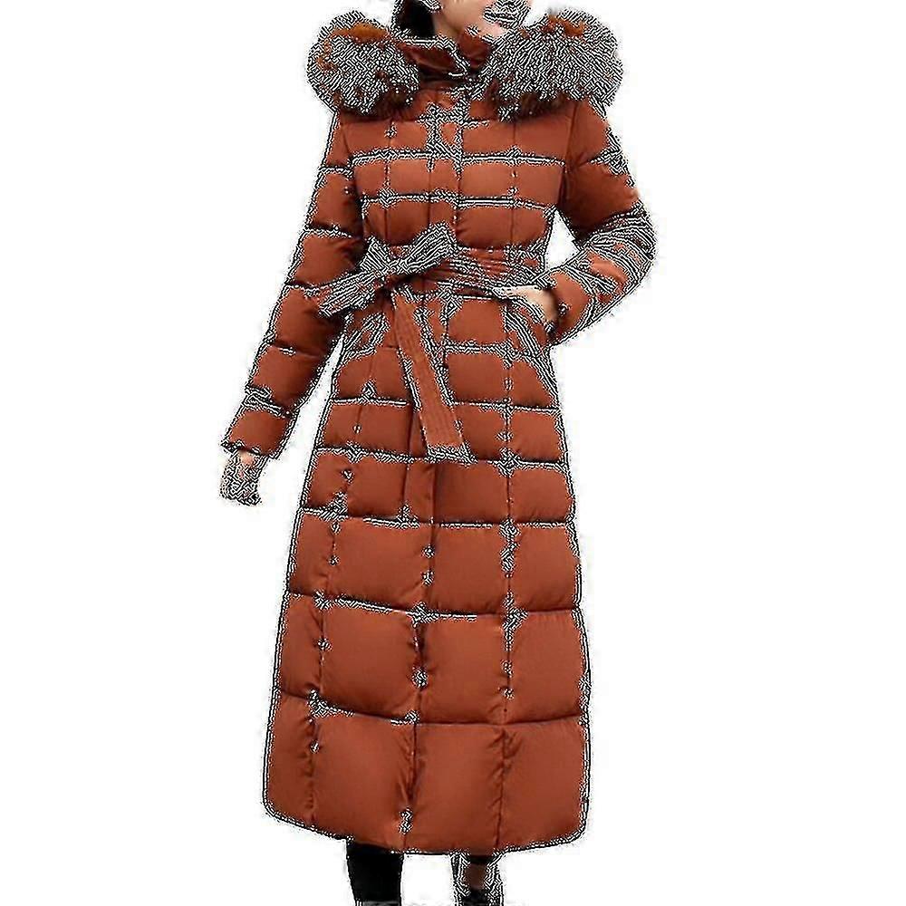Kvinner Vinterjakke Bomull polstret jakke Maxi polstret lange strøk For kvinner ertefrakkjakke for kvinner Zekai