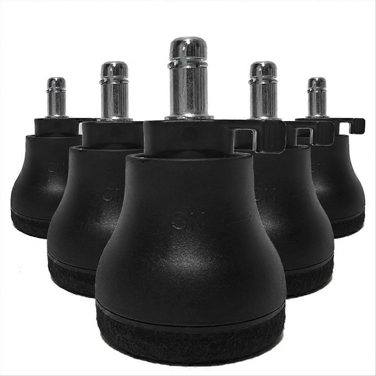 5pcs Bell Glides Replacement Office Chair Wheels