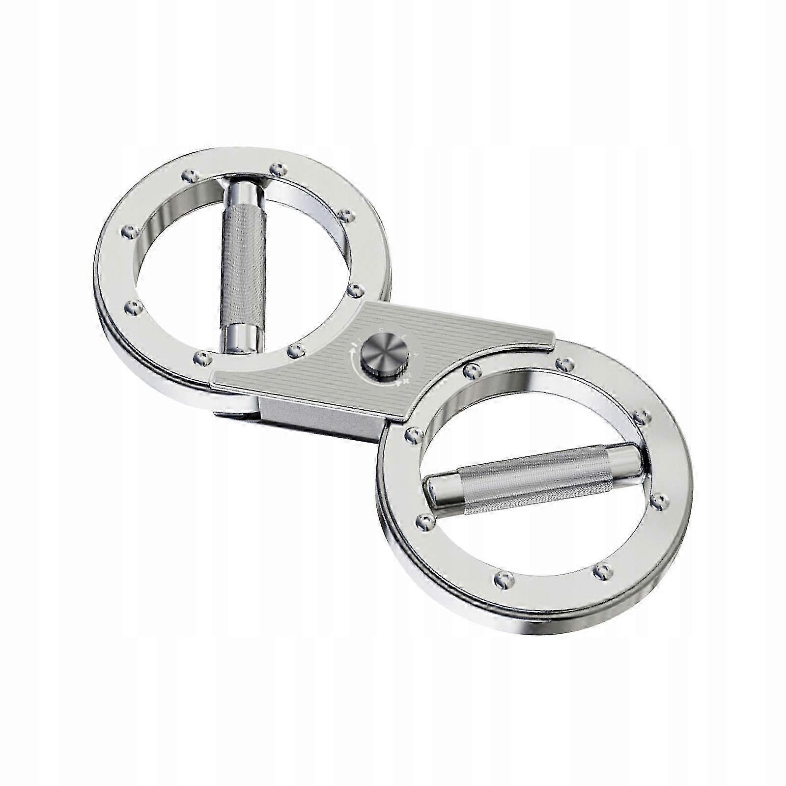 Arm Exerciser Upper Body Strength Training Arm Rotator Machine Hand Silver