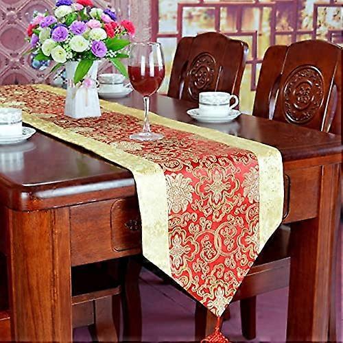 Table Runner Style Solid Color Long Strip Table Cloth For Dining Table TV Shoe Table Cover