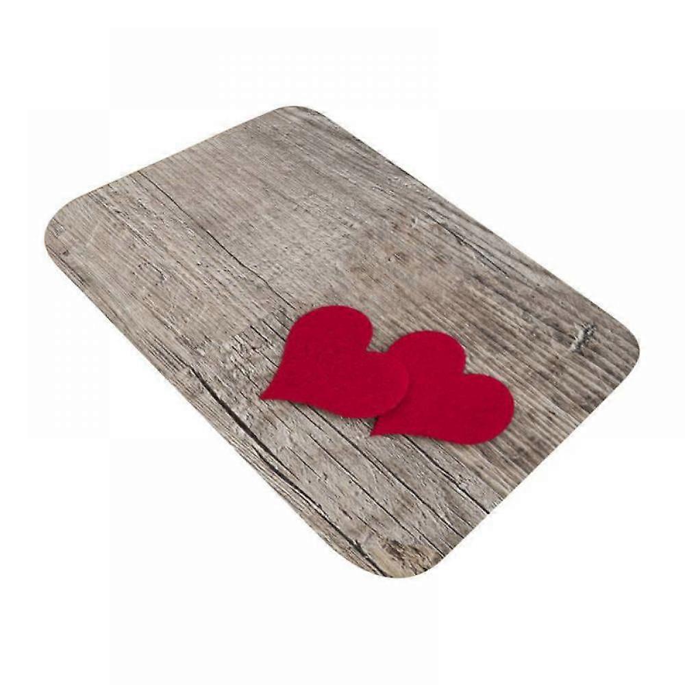 3D Printed Thickened Flannel Area Rug Non Slip Backing Soft Floor Mat Home Decorative Pad