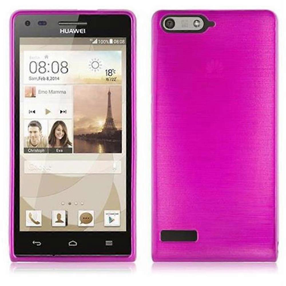 Huawei ASCEND P7 MINI Προστατευτική Θήκη TPU Θήκη - Βουρτσισμένη Σχεδίαση