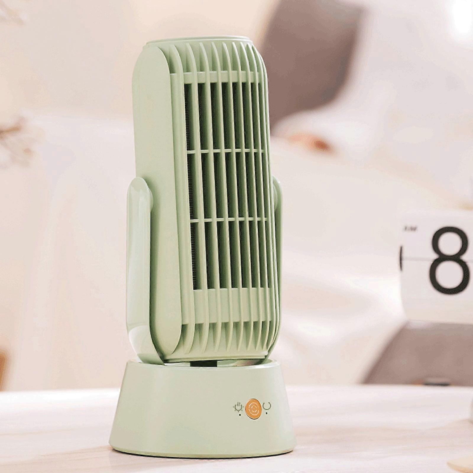 Portable Heaters for Indoor Use , Mini Desktop Space Heater Automatic 90° Shaking Head Dumping Power Off Overheating With Timer Function 4.72