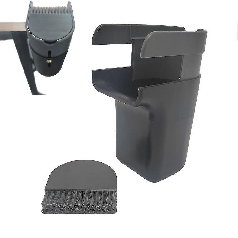 Multifunctional Desktop Organizer Mini Trash Can Black Office Desk Storage For Stationery Clutter Free