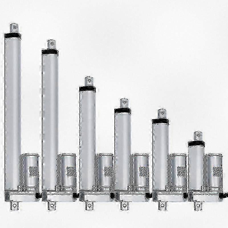 12V 24V Electric Linear Actuator with Adjustable Stroke 50mm to 250mm and Force 100N to 1500N for Industrial Applications