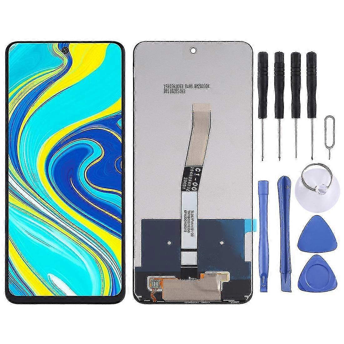 Redmi Note 9 Pro / 9 Pro Max LCD Replacement - Durable TFT Panel