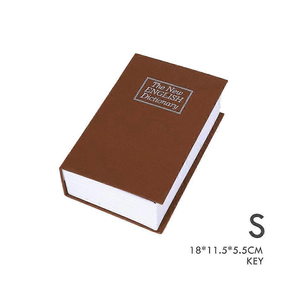 Discreet Book Safe Box with Lock for Valuables Secret Storage at Home and Travel