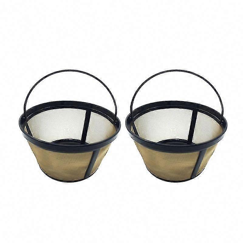 2pcs Reusable Coffee Filters for Pour Over and Drip Coffee Makers