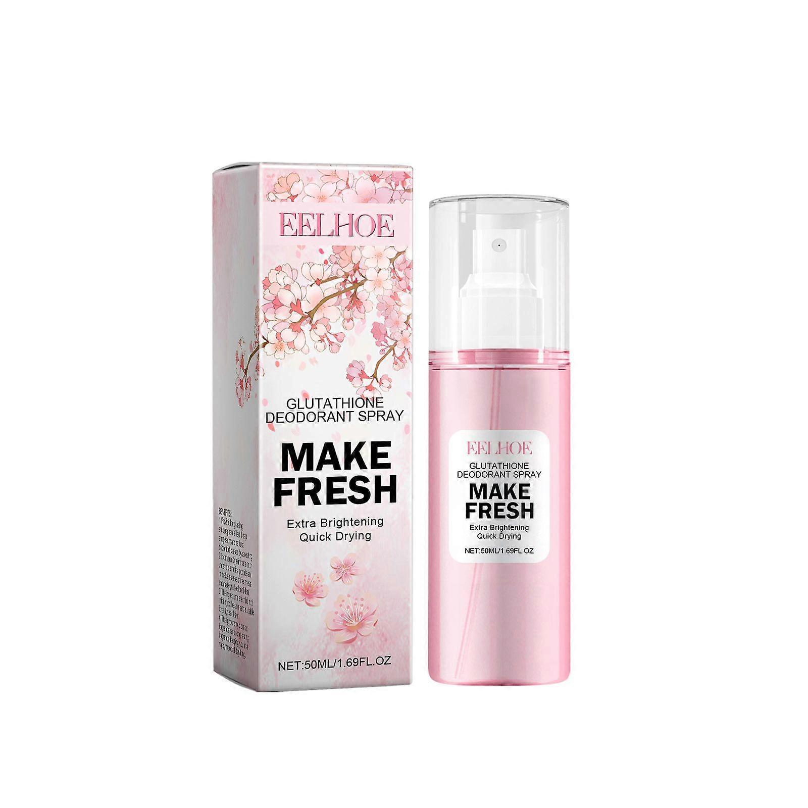 Eelhoe Armpit Antiperspirant And Deodorant Spray Eliminates Odor In Summer Armpit Sweat, Leaves A Long-Lasting Fragrance, Is Refreshing And Non-Sticky