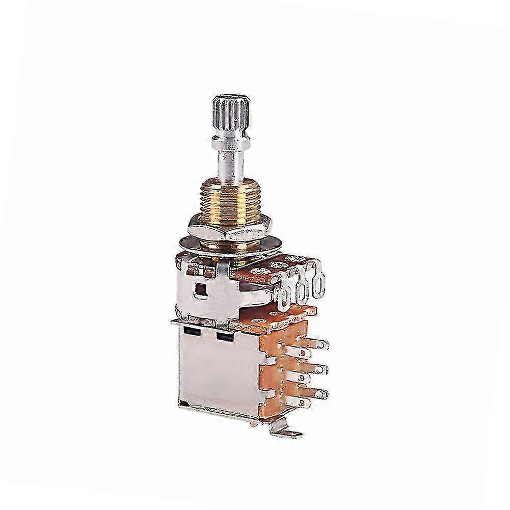 Alincov A500K Tones Control Push-Push DPDT Switch Potentiometer with 25mm Shaft