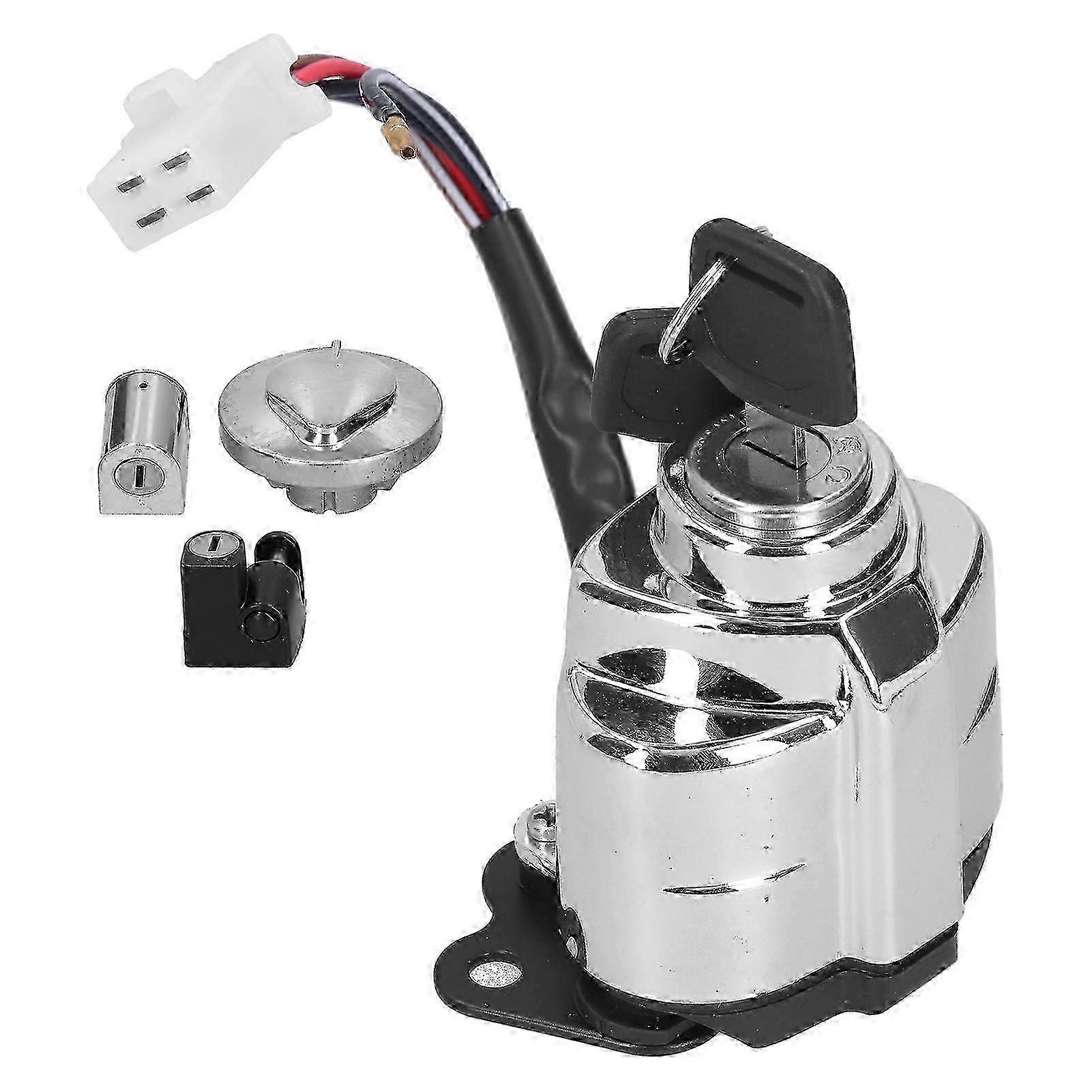 Honda Shadow VT Series Motorcycle Lock Set - Complete Kit with Keys, Durable, Easy Fit