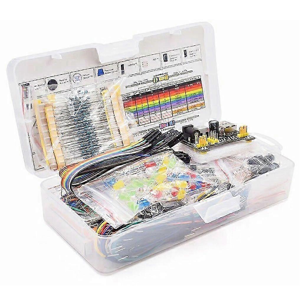 Practical Breadboard Set with 830 Wiring Point for Electronic Circuits SZRH