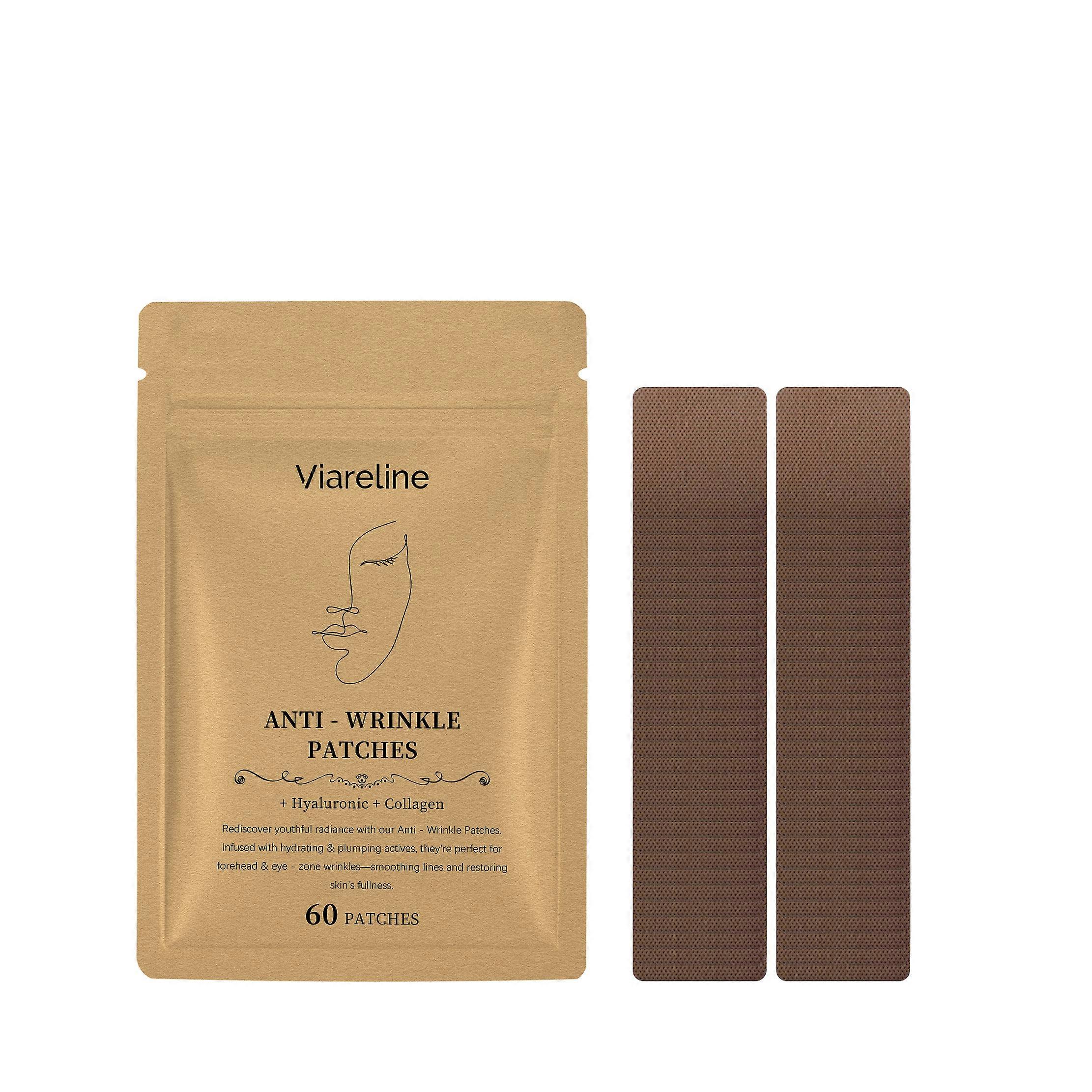 Viareline Facial Skin Care Patch Collagen Moisturizing Forehead Eye Circumference Elastic Face Contour Patch