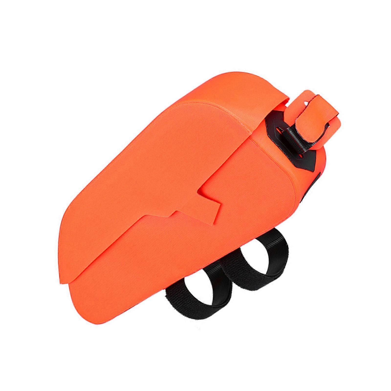 Sykler Ramme Vanntette sykler Top Tube Bag Sykler Front Tube Bag Sykling Front Frame Poser Sykling Top Tube Bag oransje farge