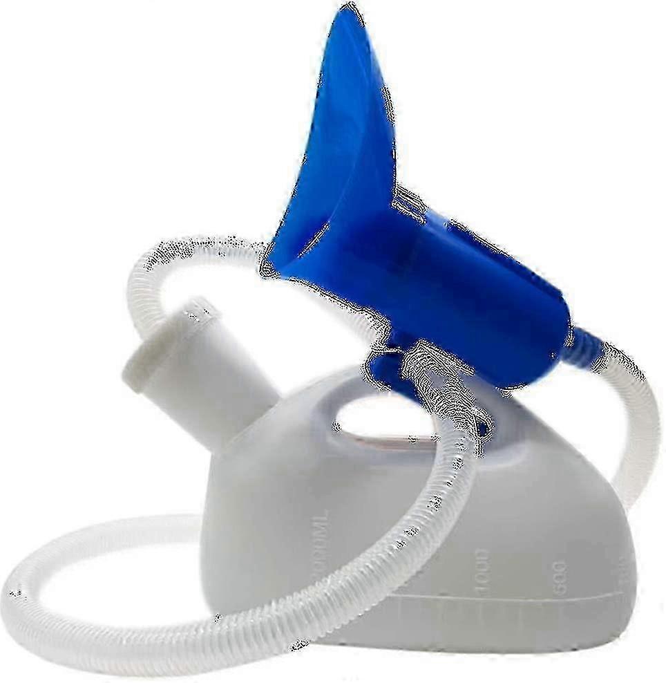 Portable Pee Bottle - 2000ml Thick Urine Bottle With 47" Hose For Convenience